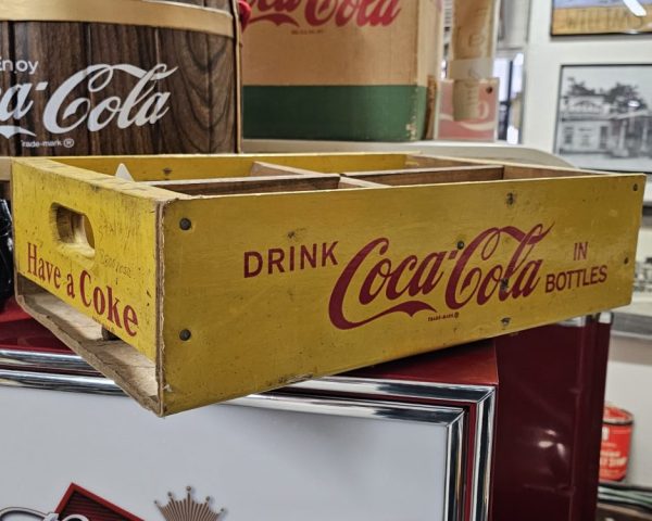 Drink Coca-Cola In Bottles Crate Back