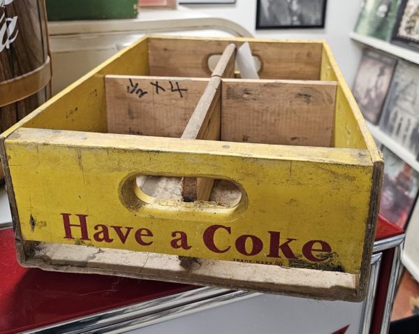 Drink Coca-Cola In Bottles Crate Side