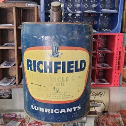 Richfield Lubricants Motor Oil Can