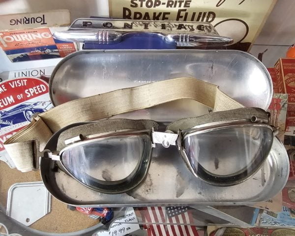 Aviators Goggle With Case, 1930s