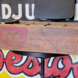 Royal Crown RC Cola Wooden Crate