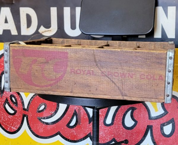 Royal Crown RC Cola Wooden Crate