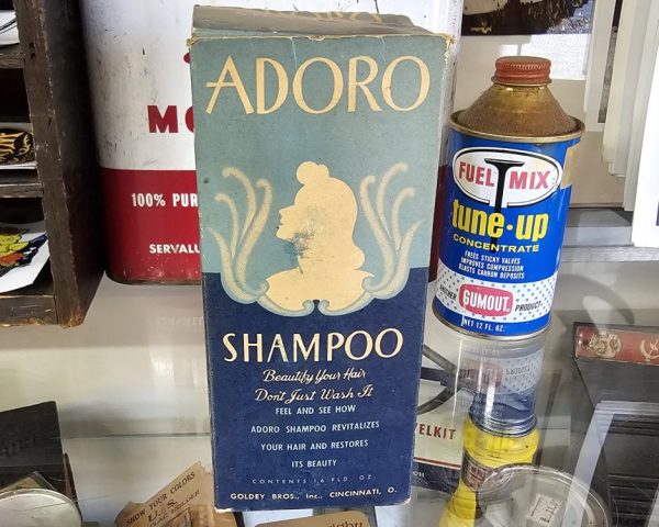 Goldey Bros. ADORO Shampoo, New Old Stock Front