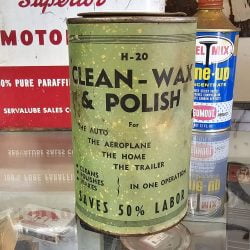 H-20 Clean-Wax Polish Tin