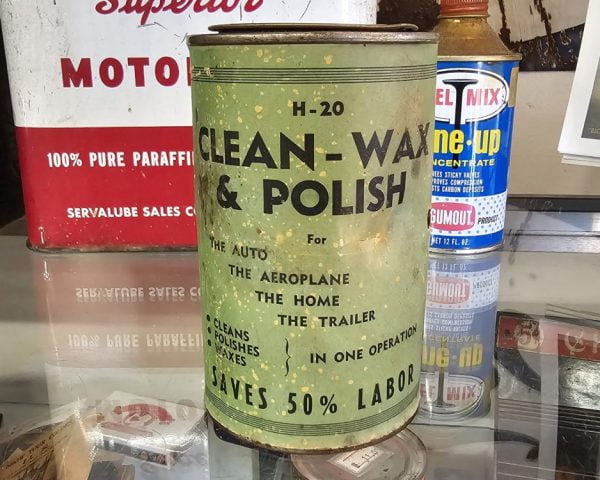 H-20 Clean-Wax Polish Tin