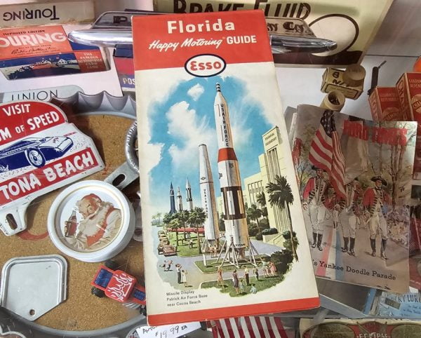 Esso Happy Motoring Florida Guide Map