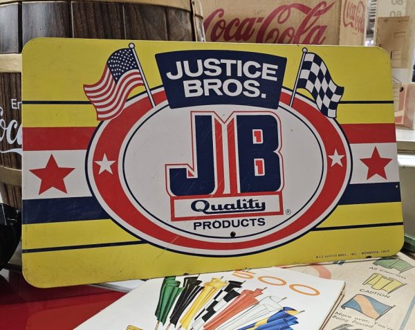 JUSTICE BROTHERS JB Quality Products Wood Sign