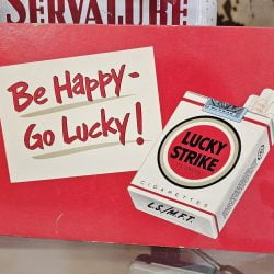 Lucky Strike Cigarettes Be Happy-Go Lucky Ad