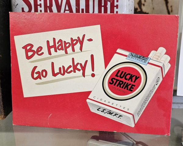 Lucky Strike Cigarettes Be Happy-Go Lucky Ad