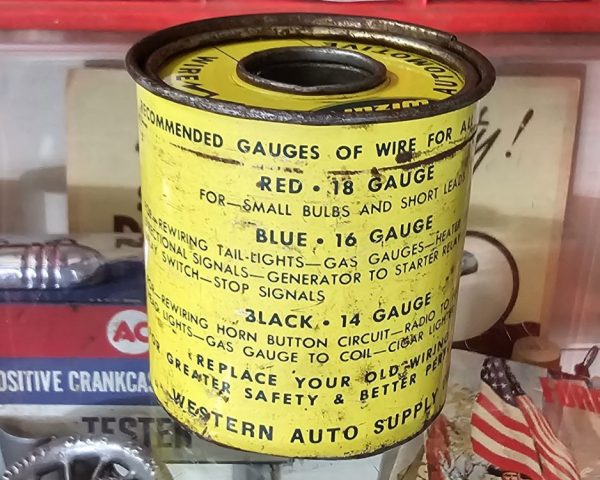 Wizard Automotive Wire Tin Back