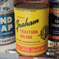 Genuine Graham Traction Oilube Can
