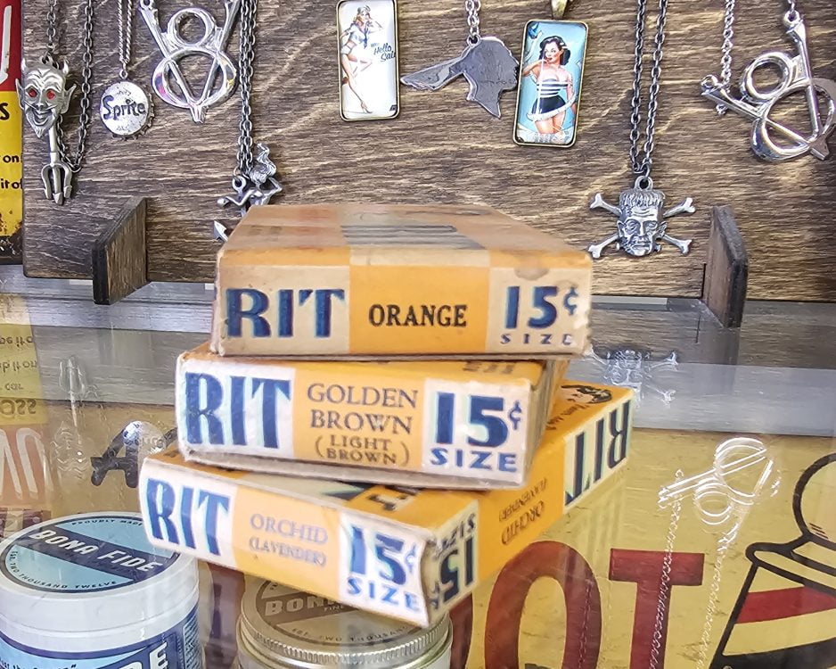 RIT Instant Fabric Dye Set, 1930s Colors