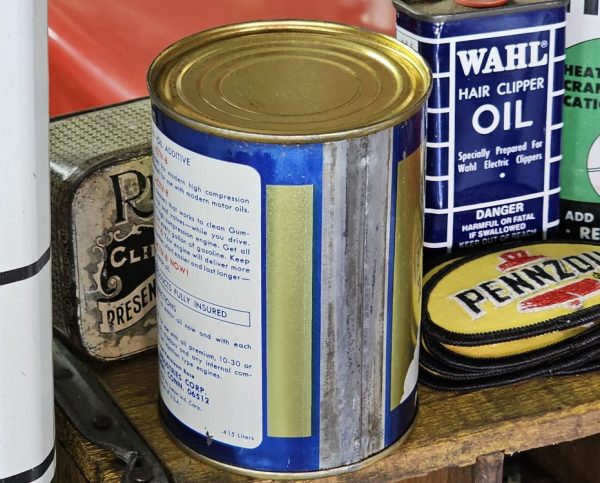 Luscon's NEW H.D. Activ8 Engine Additive, 1958 Top & Side Seam