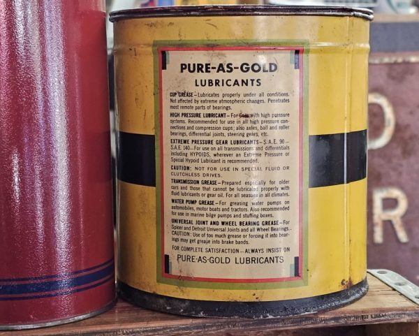 Pure As Gold Pep Boys High Pressure Lubricant Can Right