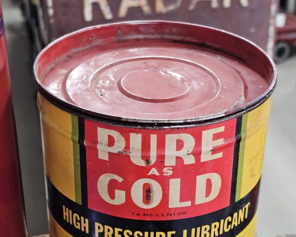 Pure As Gold Pep Boys High Pressure Lubricant Can Top