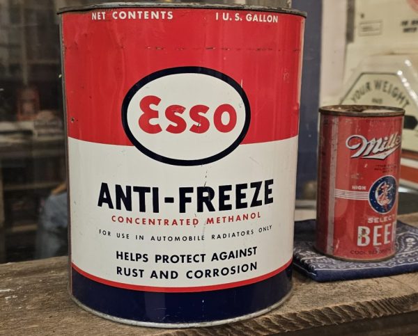 Esso Anti-Freeze Can, One Gallon