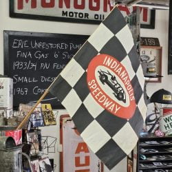 Indianapolis Speedway Souvenir Checkered Flag, 1950s