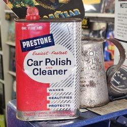 Eveready Prestone Car Polish And Cleaner Can