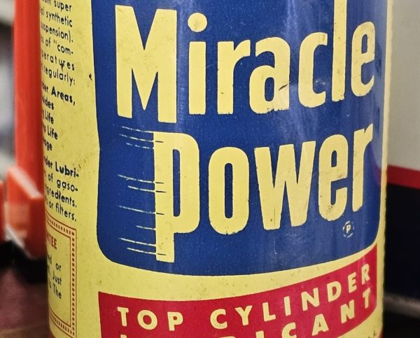 Miracle Power Top Cylinder Lubricant Bank Dent