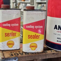 Shell Cooling System Cleaner Can