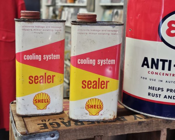 Shell Cooling System Cleaner Can