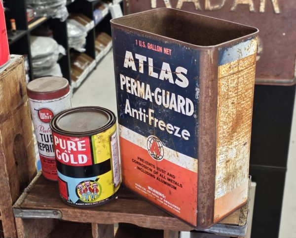 Atlas Perma-Guard Anti-Freeze Can Top & Side