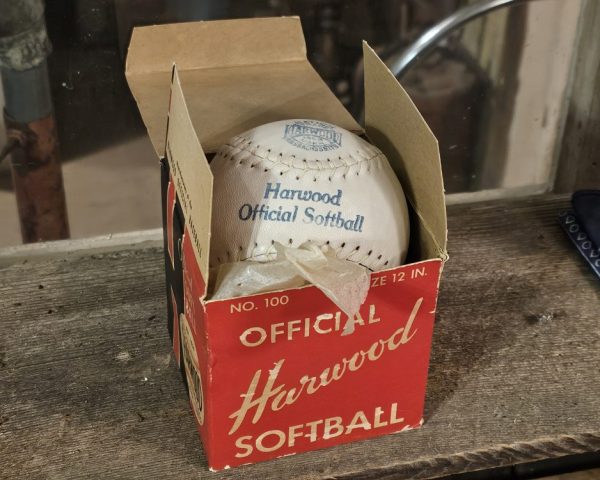 Harwood Official Softball No. 100, 1950s Ball