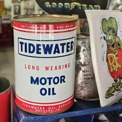 Tidewater Long Wearing Motor Oil Can