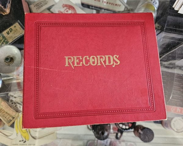 45 RPM Record Storage Album