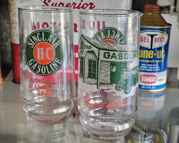 Sinclair Gasoline Glasses