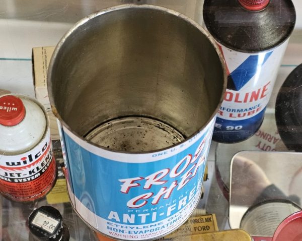 Frost Chek Permanent Type Anti-Freeze Can Missing Top