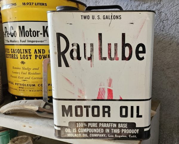 RayLube Motor Oil Can, Two Gallon