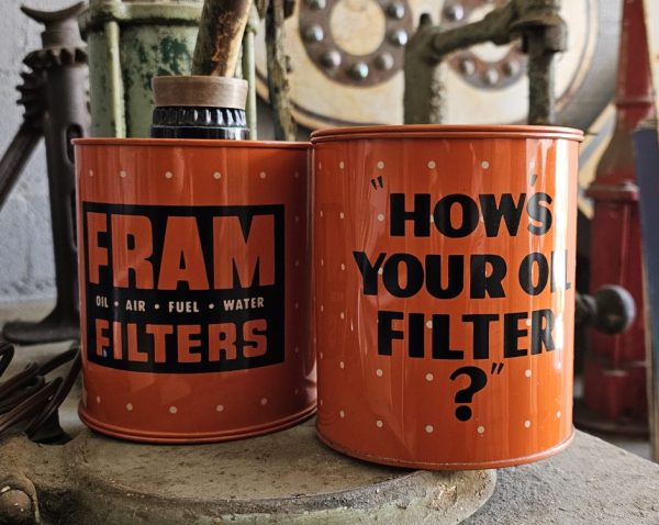 Fram Oil Filters Ashtray Lighter