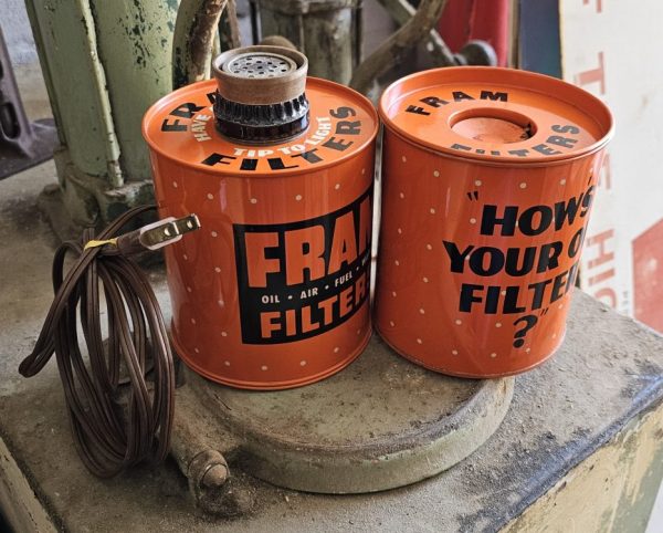 Fram Oil Filters Ashtray Lighter Original Plug