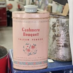 Cashmere Bouquet Talcum Powder Tin
