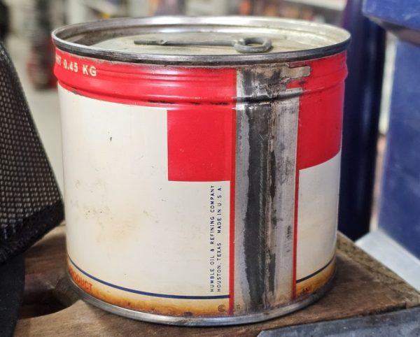 Esso Grease Can, New Old Stock Manufacturer