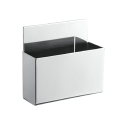 Cigarette Pack Holder, Stainless Side